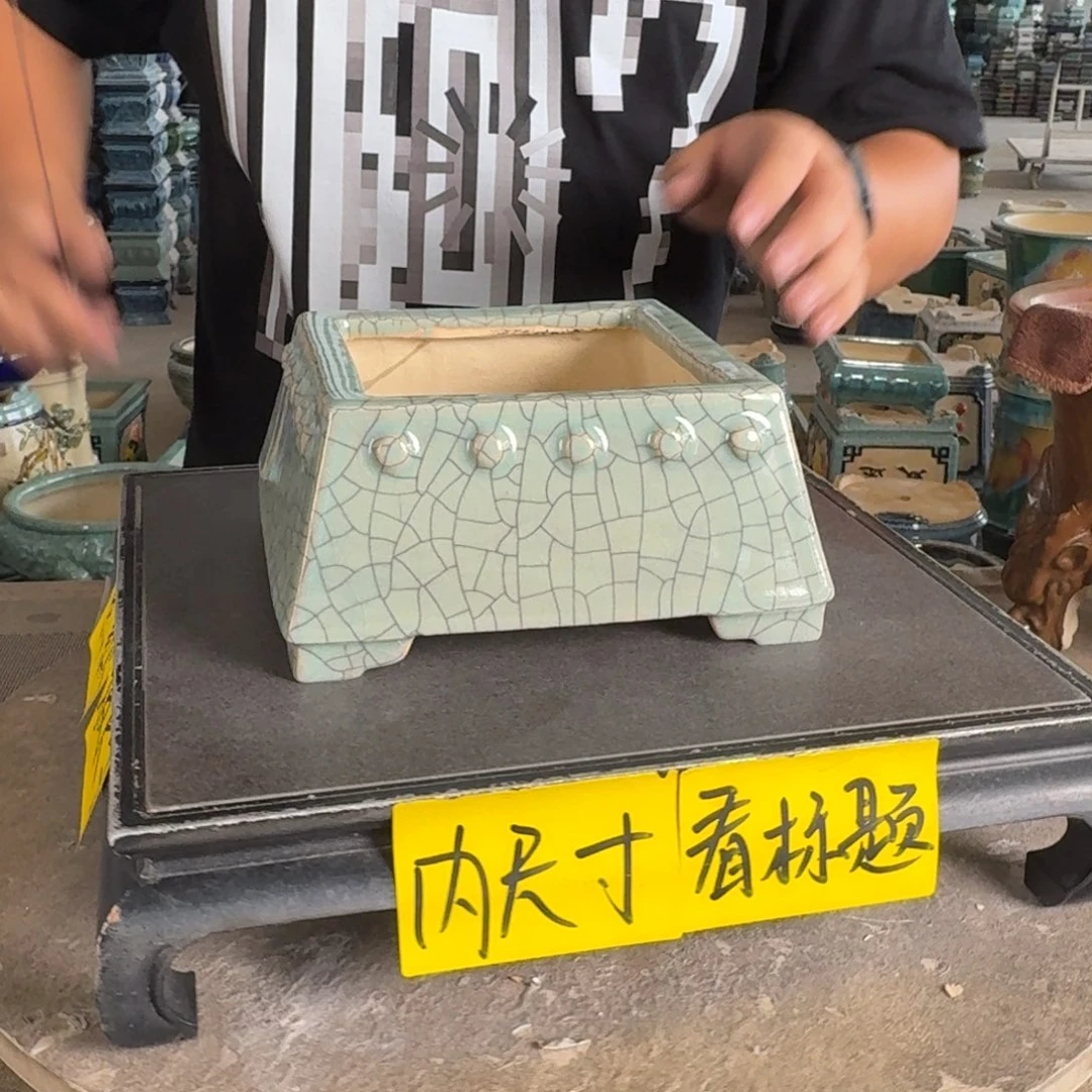 。一风堂石湾花盆 内12*6