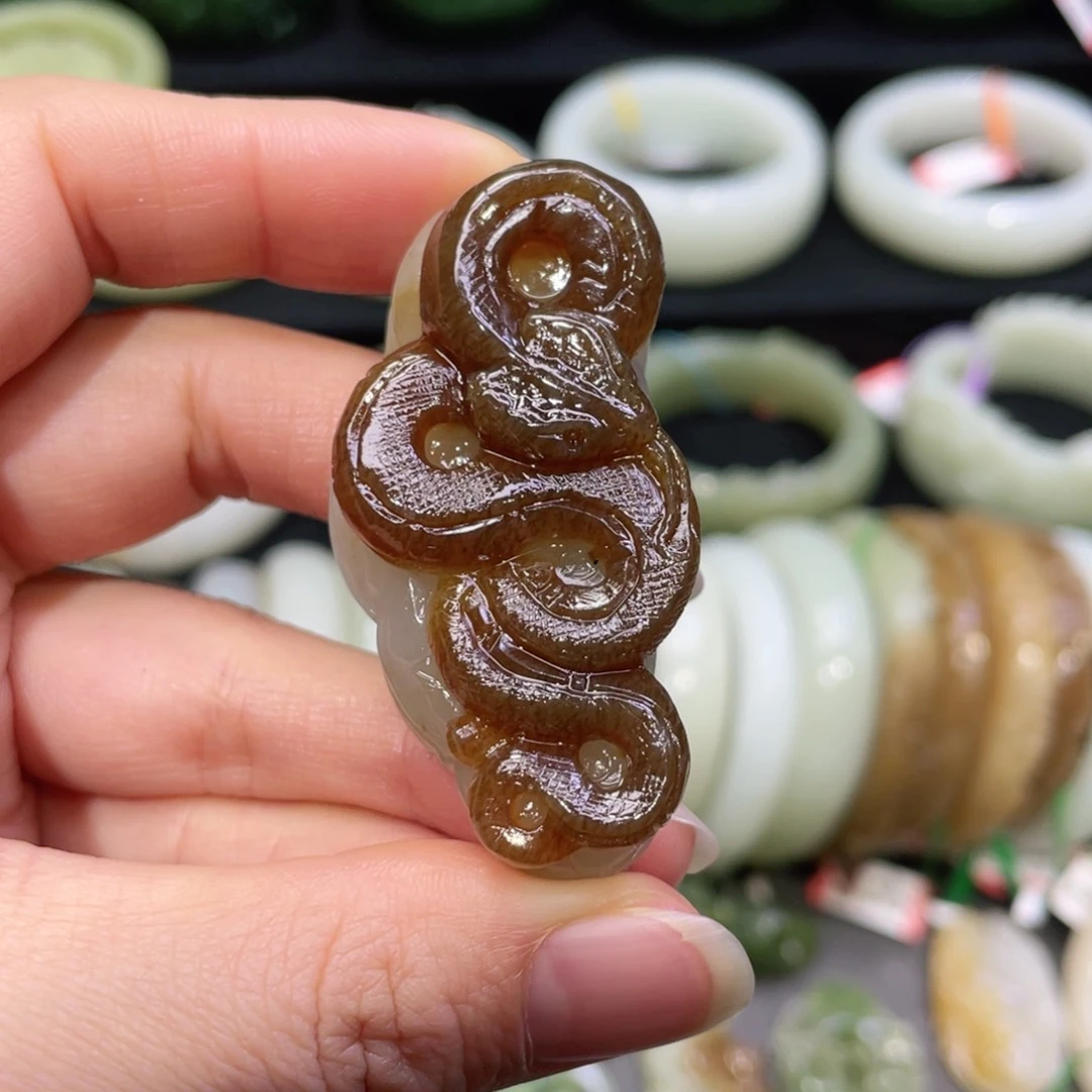 吊坠(不含链)未镶嵌和田玉