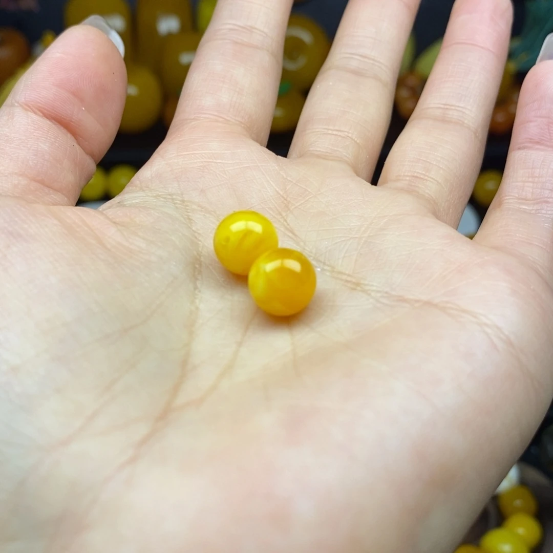 *****老蜡色10单珠两颗