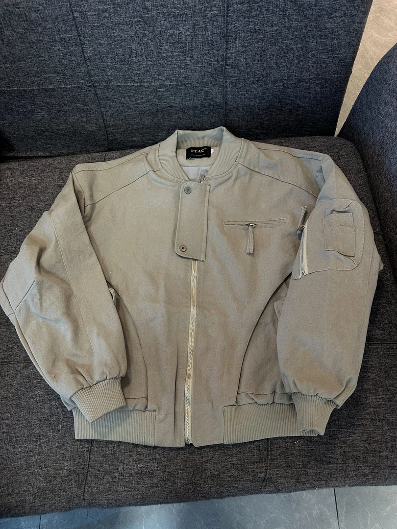 Y207 春秋百搭设计感男女同款外套