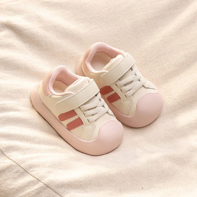 婴儿软底学步鞋男宝宝2025春季宝宝鞋子女宝男小童幼儿板鞋机能鞋