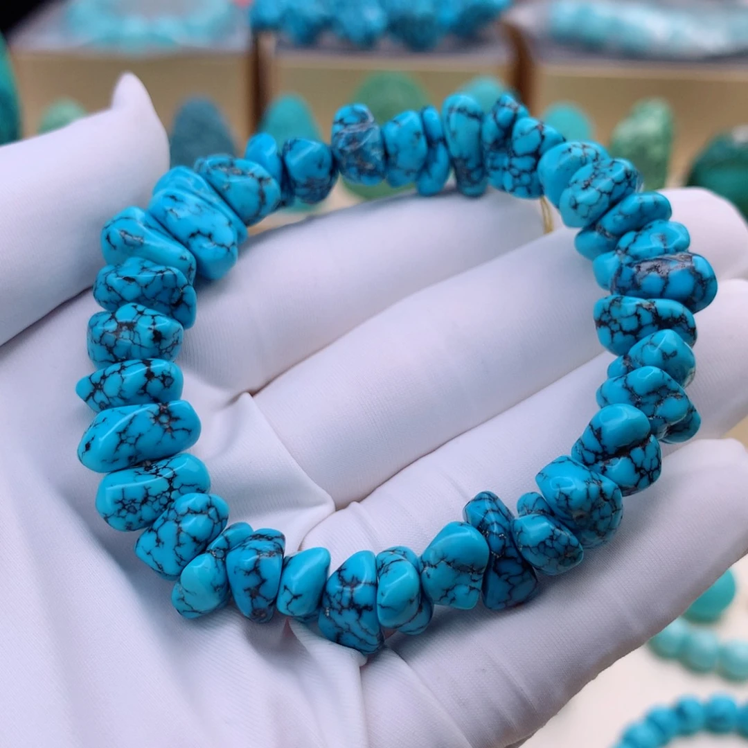 绿松石未镶嵌挂件