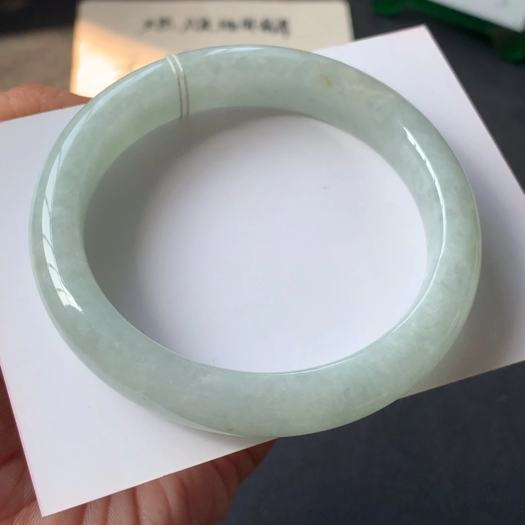 翡翠未镶嵌手镯15号56-11.6-8.6