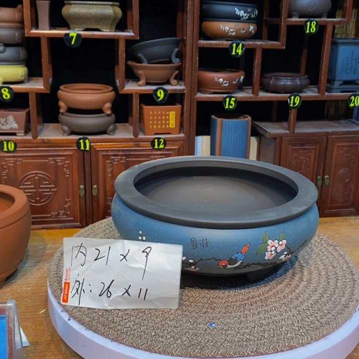 紫砂花盆紫砂艺术