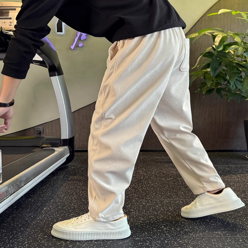 仓石一树春秋季潮牌直筒裤男宽松卫裤运动百搭新款简约爆款休闲裤