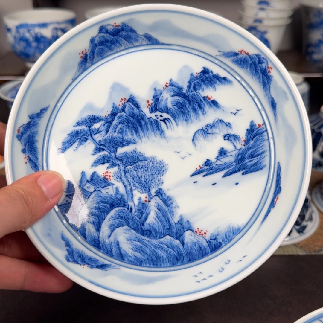 东***～现代手工手绘茶器微瑕福利