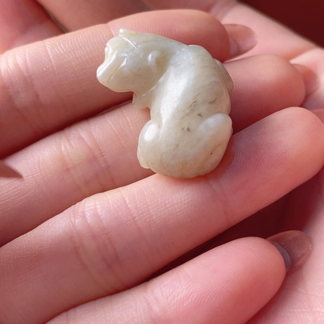 和田玉颈饰未镶嵌睽*