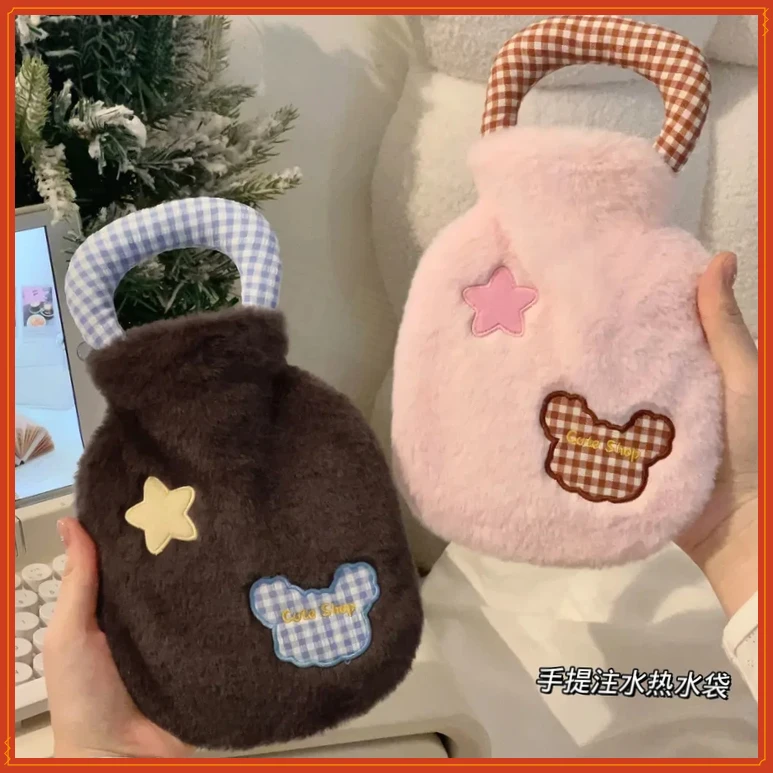 居家日用暖水袋热水袋注水暖肚子暖手宝学生敷肚子热敷便携多功G