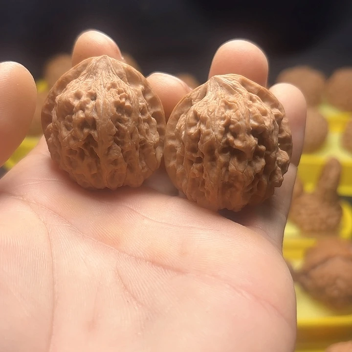 把件文玩核桃野生小众36尺4