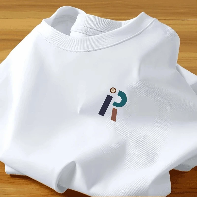 【清仓处理】夏季短袖男款爆款半袖2025新款纯白色时尚男女短袖t恤