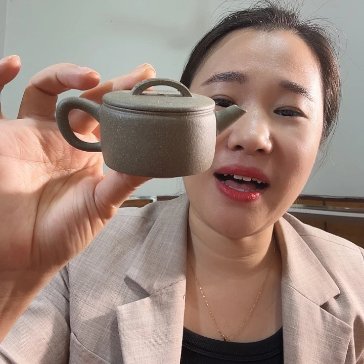 茶壶紫砂青段汉瓦70cc