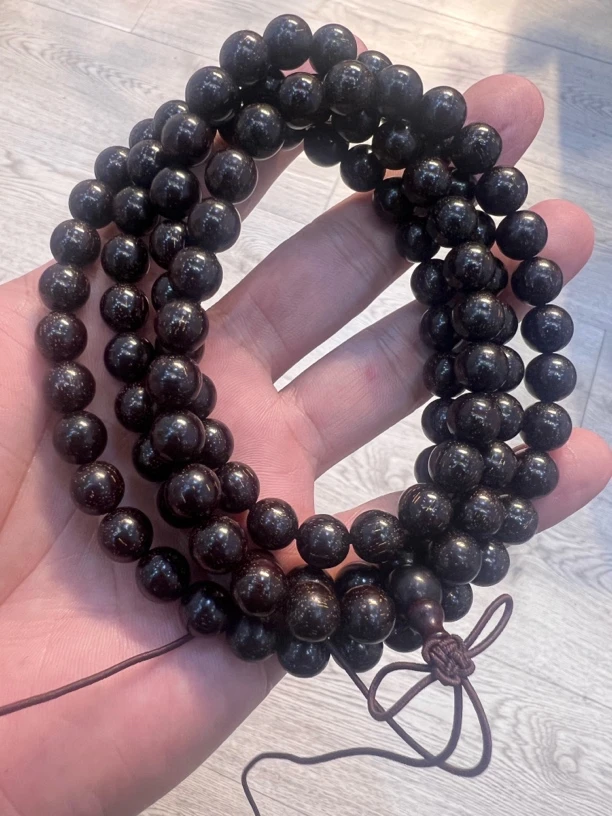 B37小叶紫檀108颗8mm