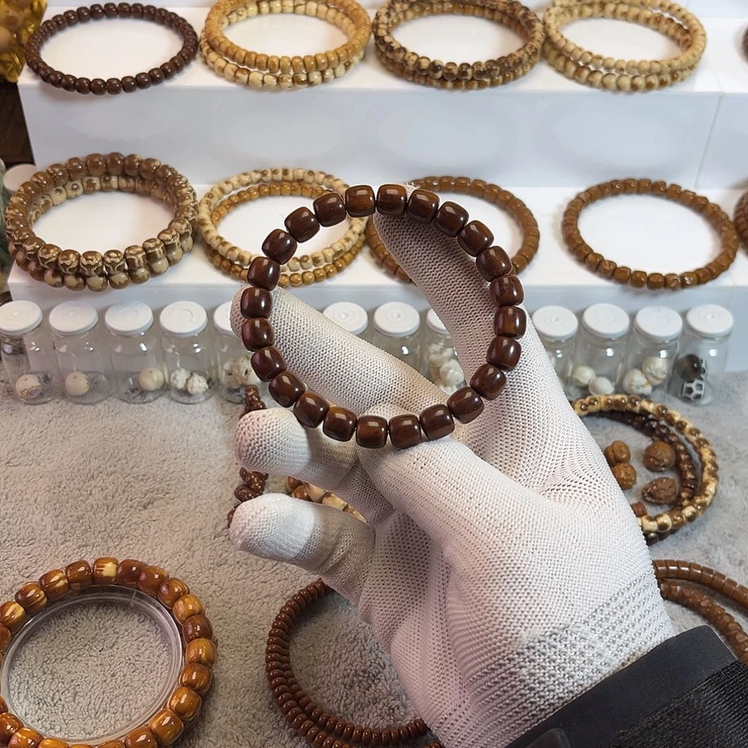 手串紫金鼠实心鼠老行