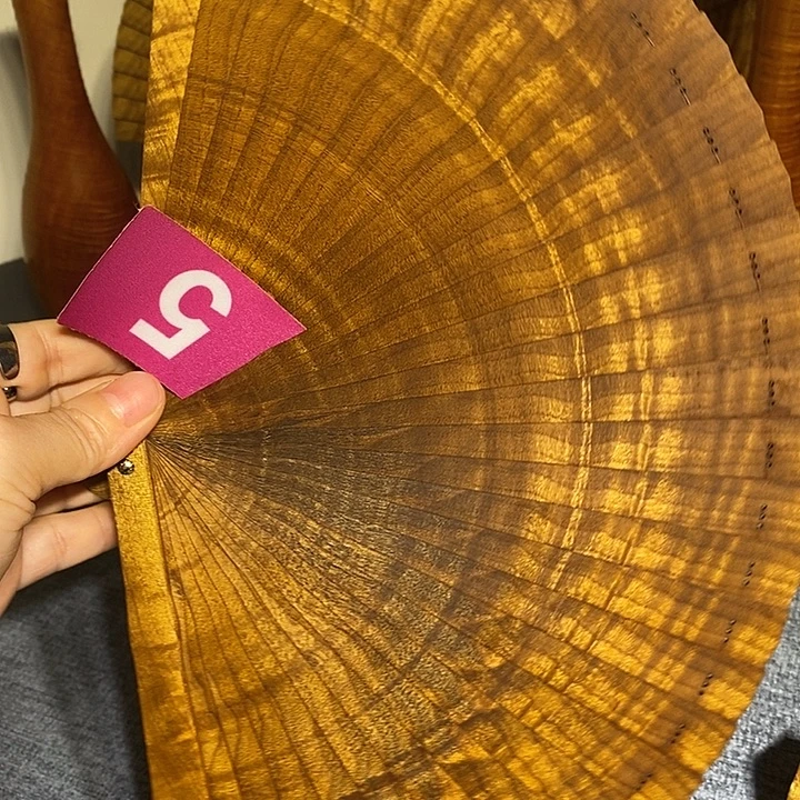 金丝楠金丝楠木扇子