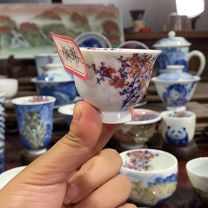 杯不*谢景德镇手工手绘陶瓷，高亮兴老师作品