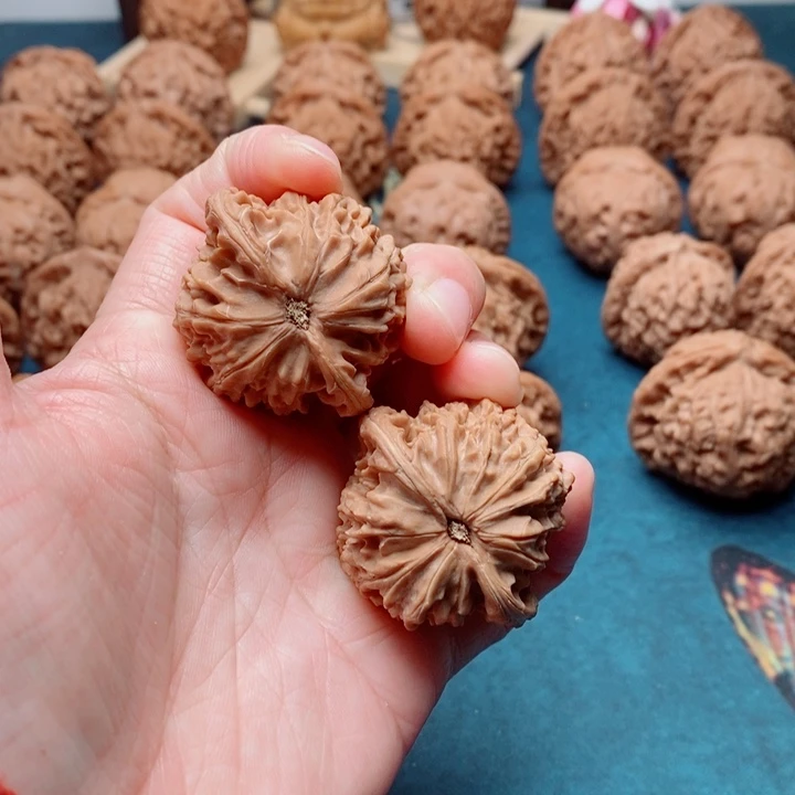 杰***宝文玩核桃把件山地磨38