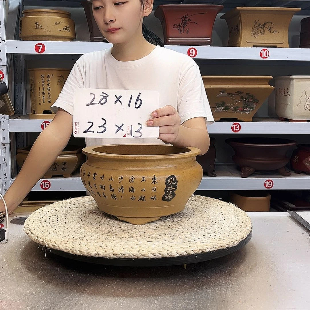 紫砂花盆紫砂花盆