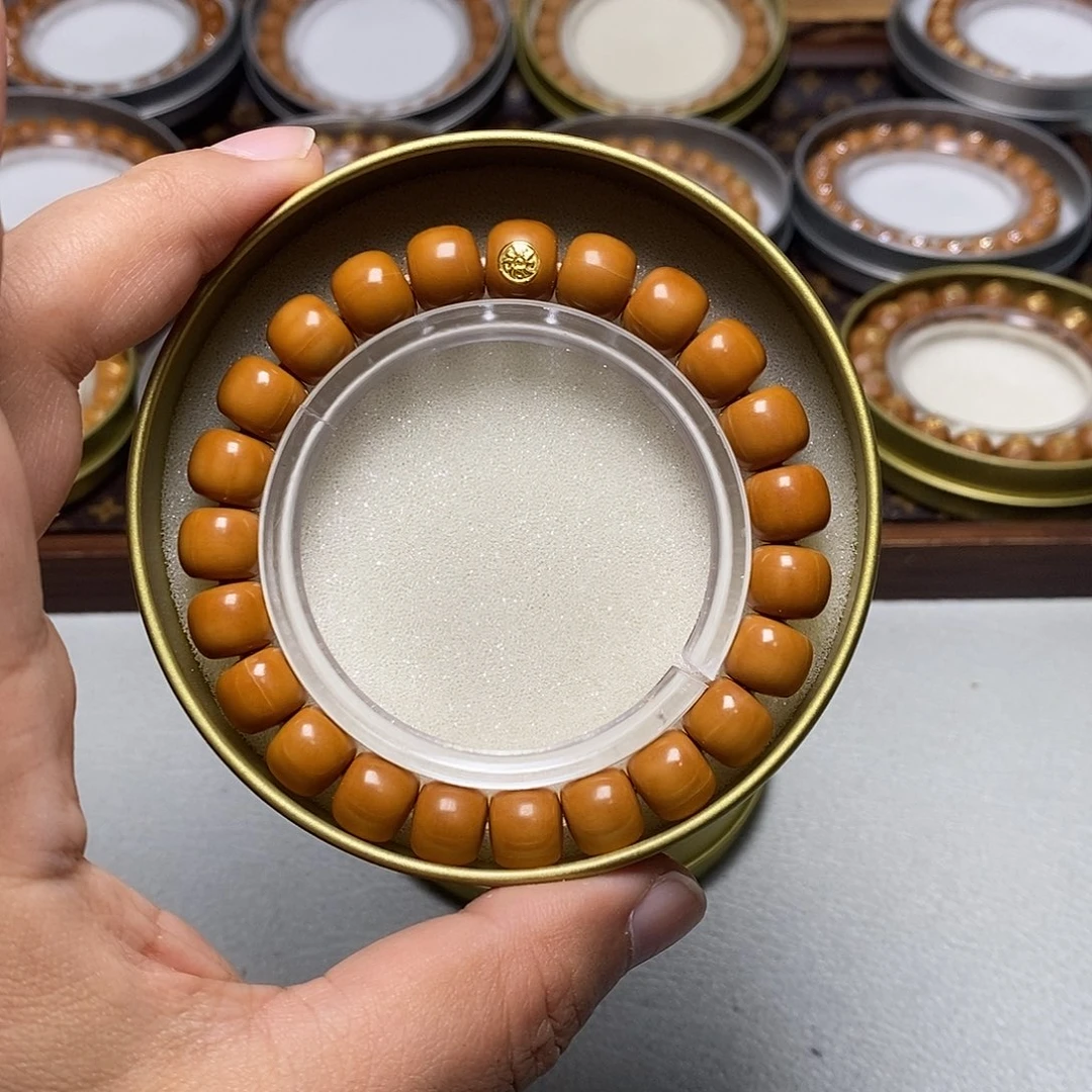 猴头核桃手串44号18k道珠小老型10+左右