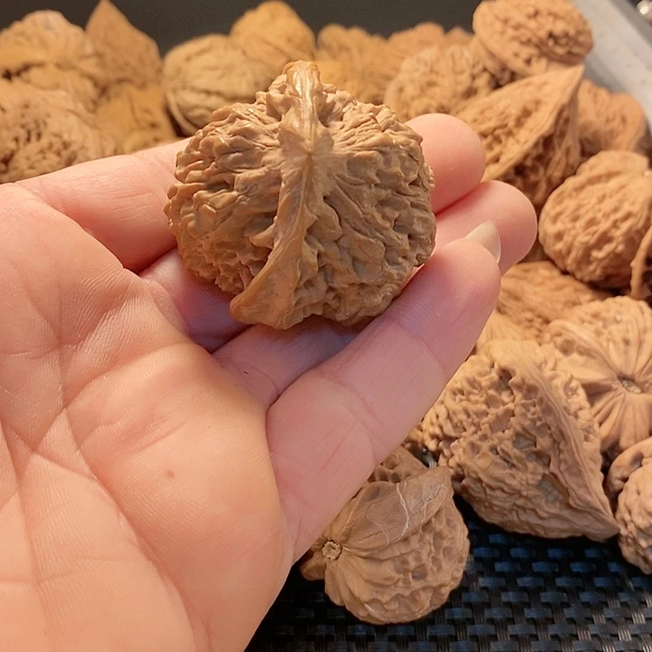 把件文玩核桃官帽撇