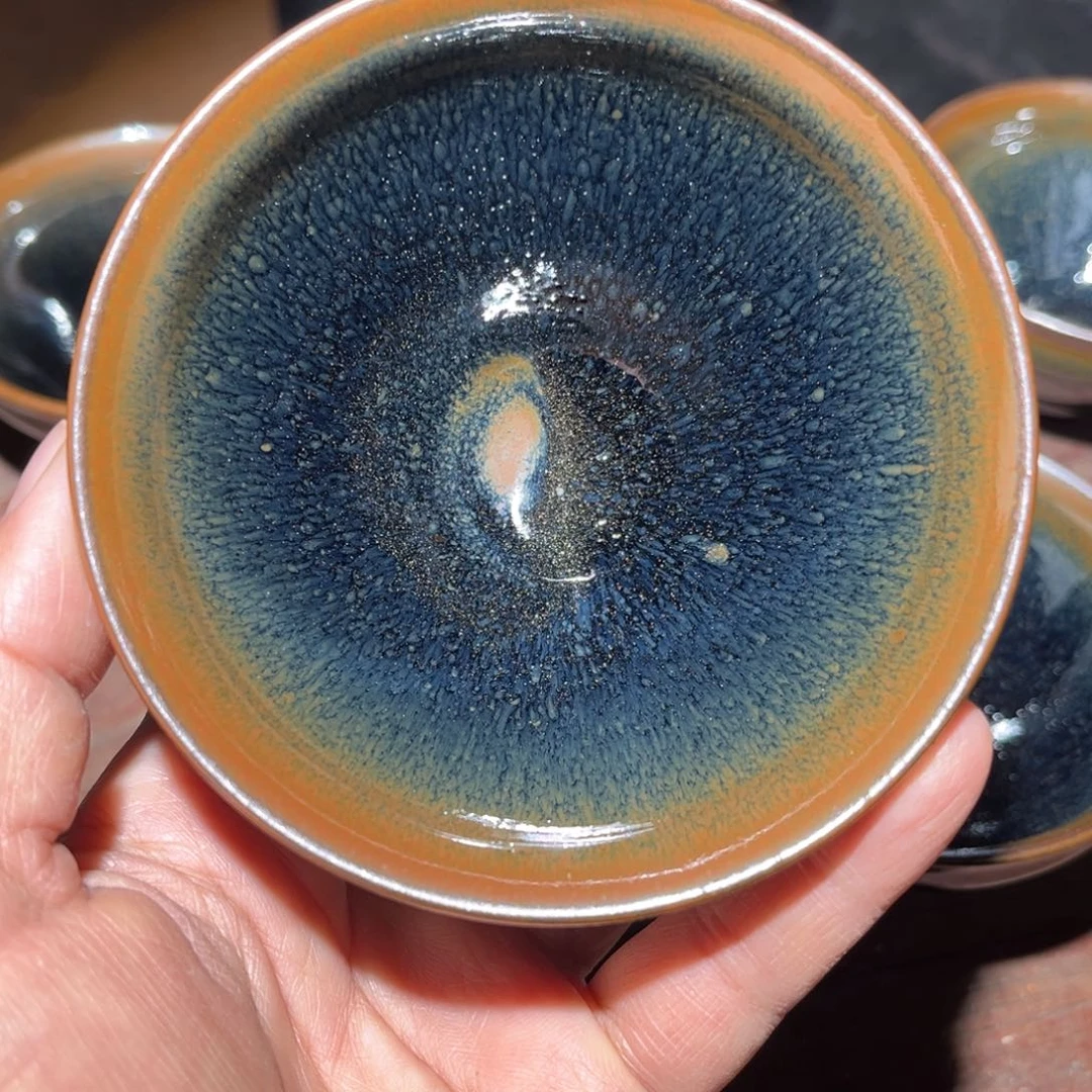 茶盏柴烧建盏陈张义出品
