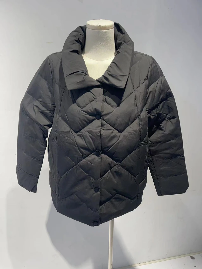 【假一赔三】雪雕-享依巢 短款羽绒服 90白鸭绒 DWX346/AP