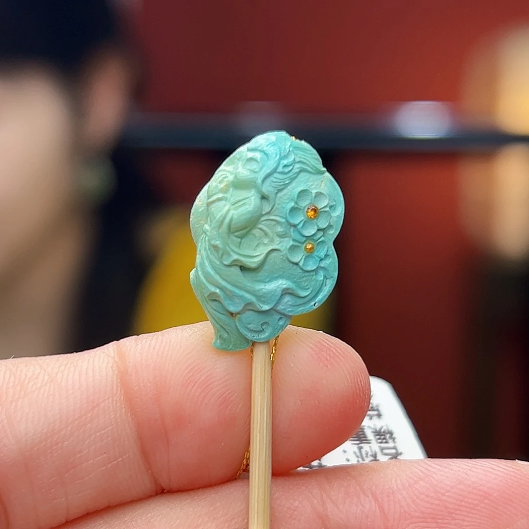 未镶嵌绿松石珠宝奇石