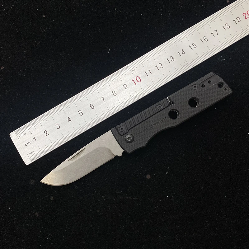 户外高硬度多功能折叠刀G10柄无锁无打标款折叠刀