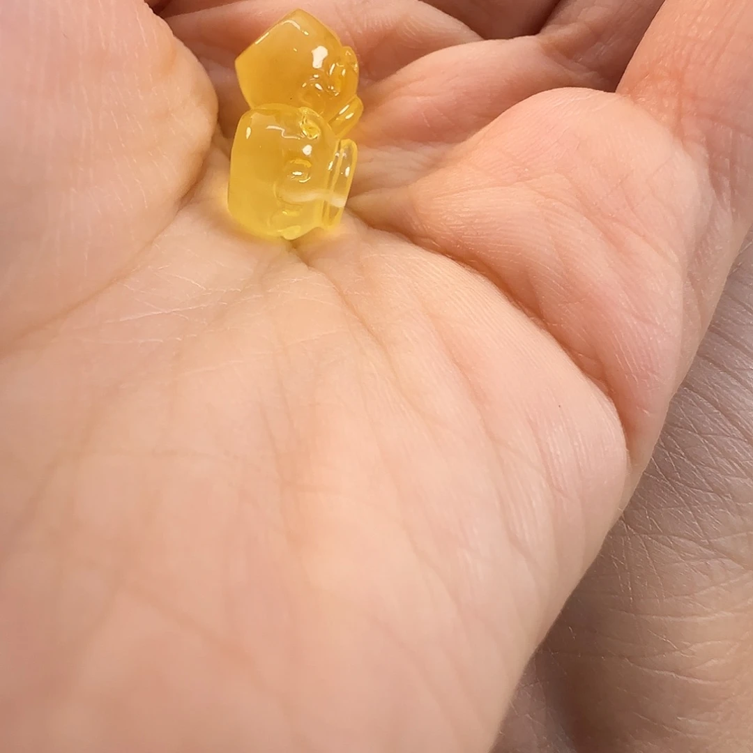 琥珀珠宝奇石未镶嵌?****花