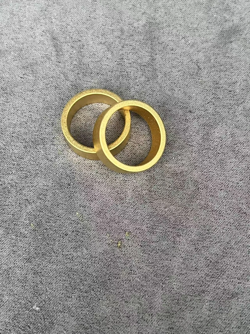 原创精工小众黄色戒指FF101221