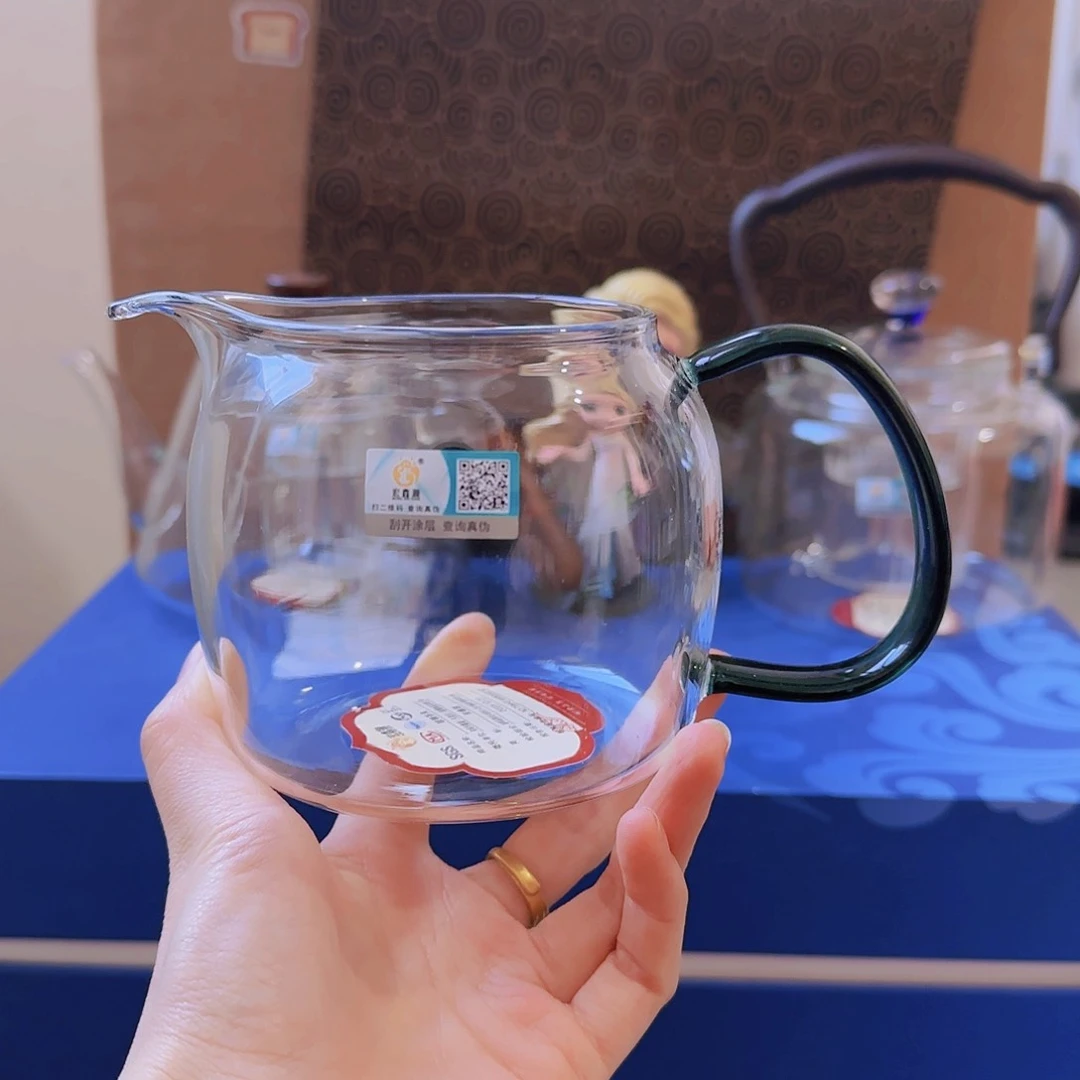 【闪购商品】高硼硅玻璃茶水分离特价G512湖绿