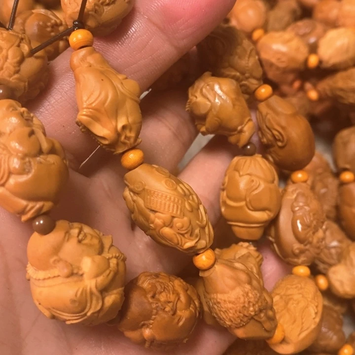 橄榄核手串/手链橄榄微瑕随机发2串
