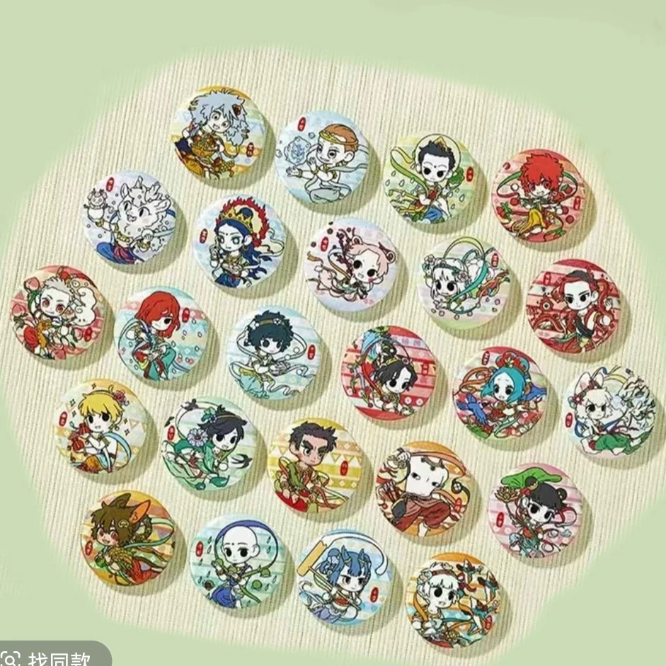 非人哉-四季笙歌-徽章纸片子盲盒