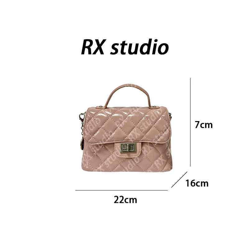 【南沙瑞熙】SD-50005-樱花粉 轻奢小众设计感时尚百搭女士包包