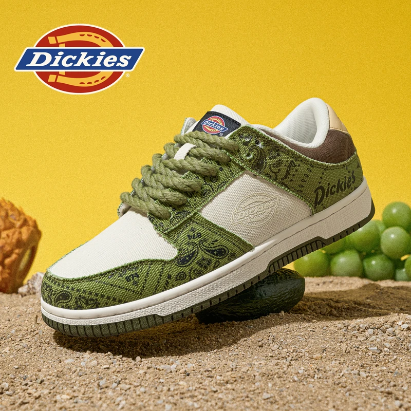 Dickies2025冬季时尚百搭男鞋增高户外低帮鞋透气休闲板鞋男潮鞋