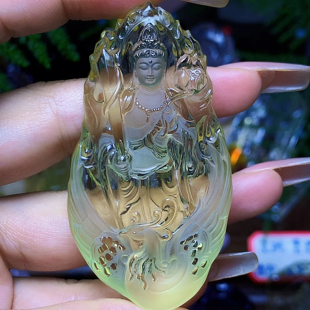 .***文颈饰未镶嵌水晶天然