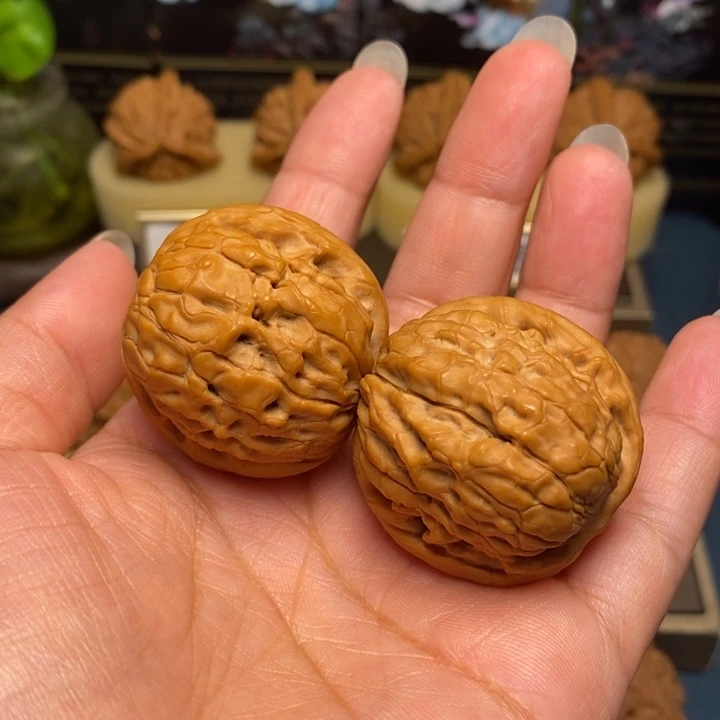 【闪购商品】把件文玩核桃甲骨文
