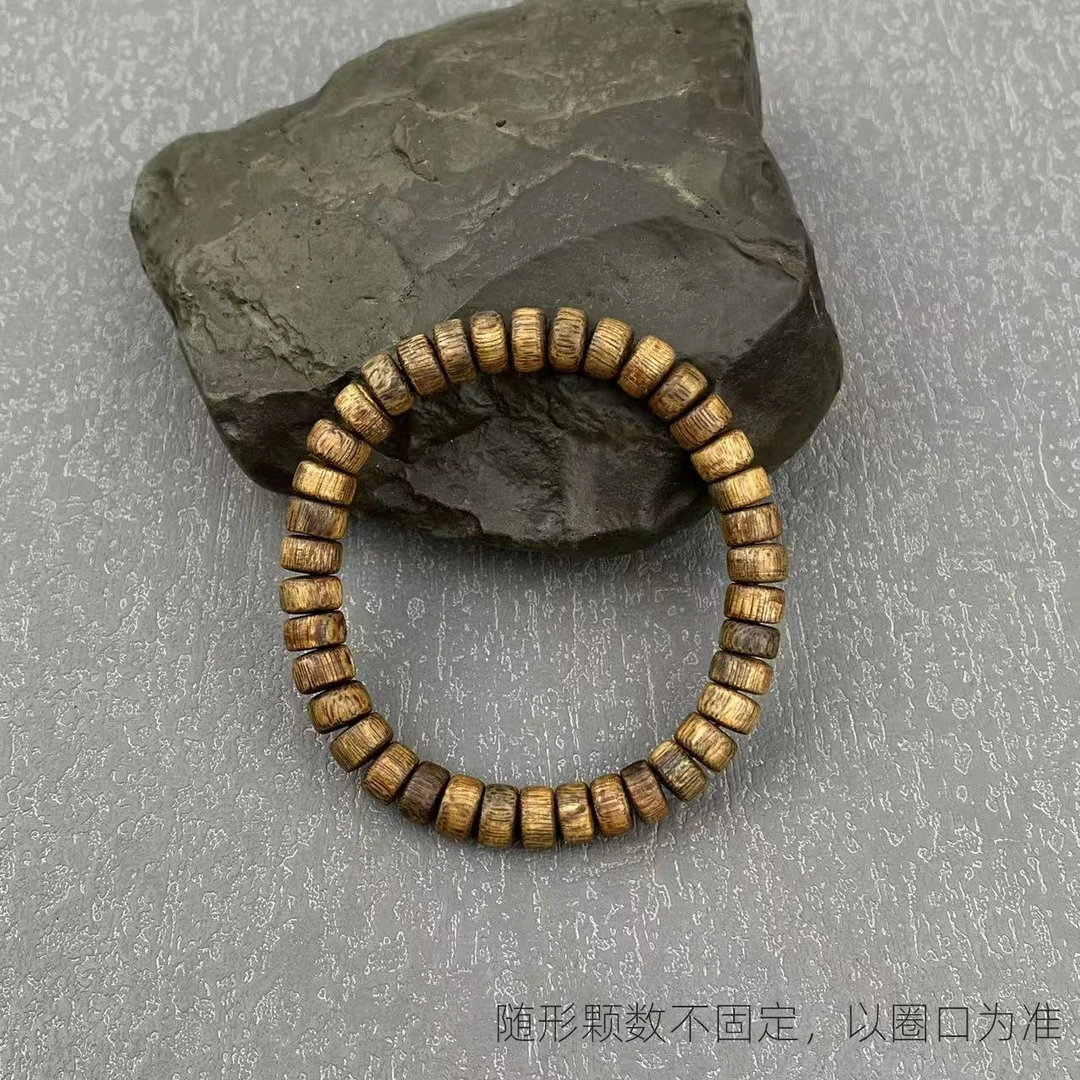 沉香【央广非遗】专属棋楠随形单圈一条沉香手串多样性发货（30）ws