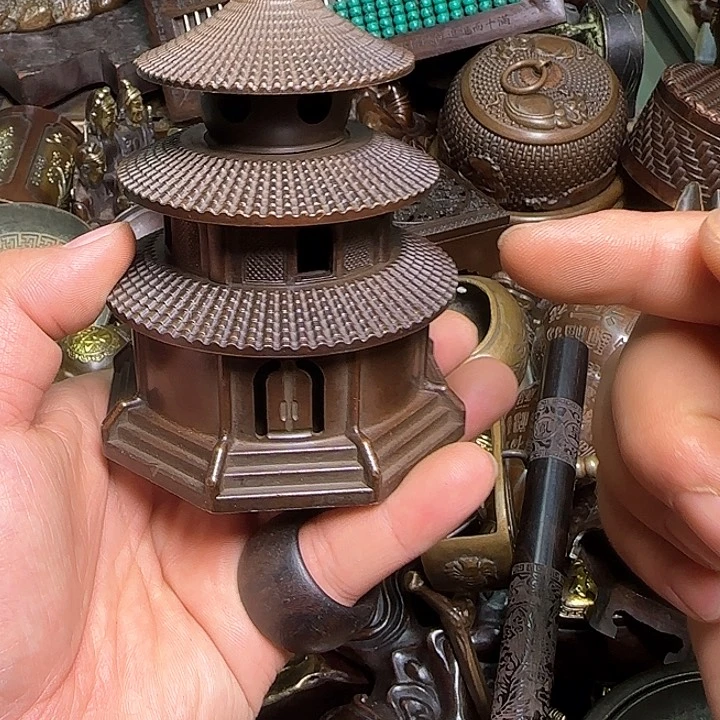 铜器办公室茶室摆件