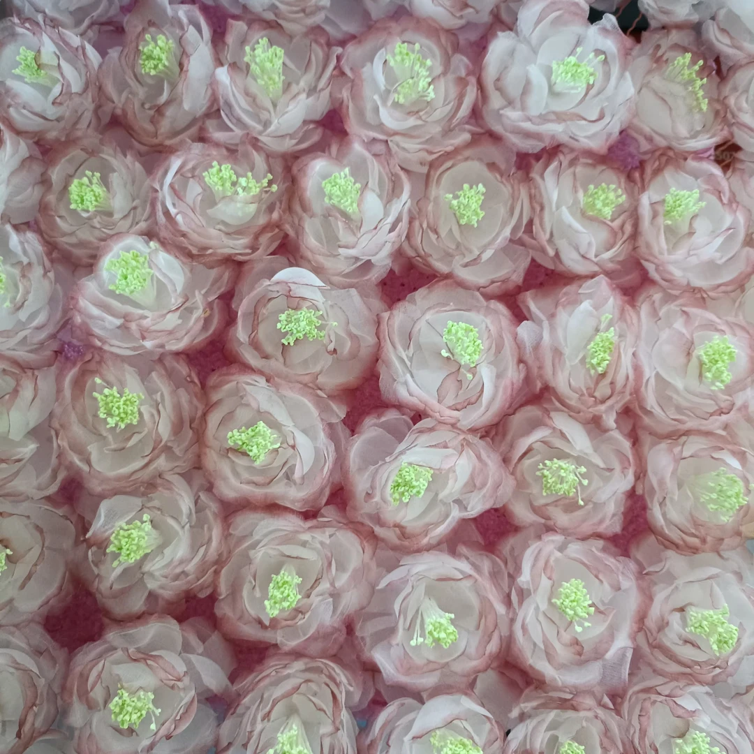 风雪初晴 【一元拍】粉绿朵簪 发簪原创手工时尚百搭汉服发簪