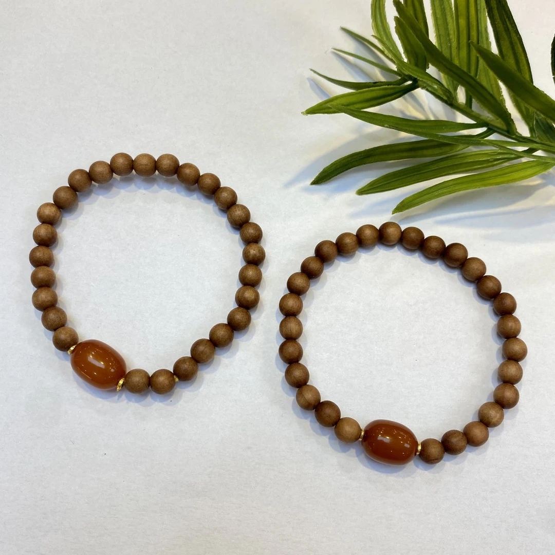 【小宝珠宝】12 T98808-蜜蜡DIY手串-多样性发一件-10x13mm