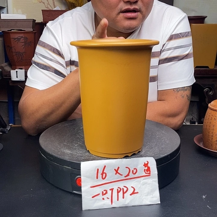 紫砂花盆货号一只TPP2
