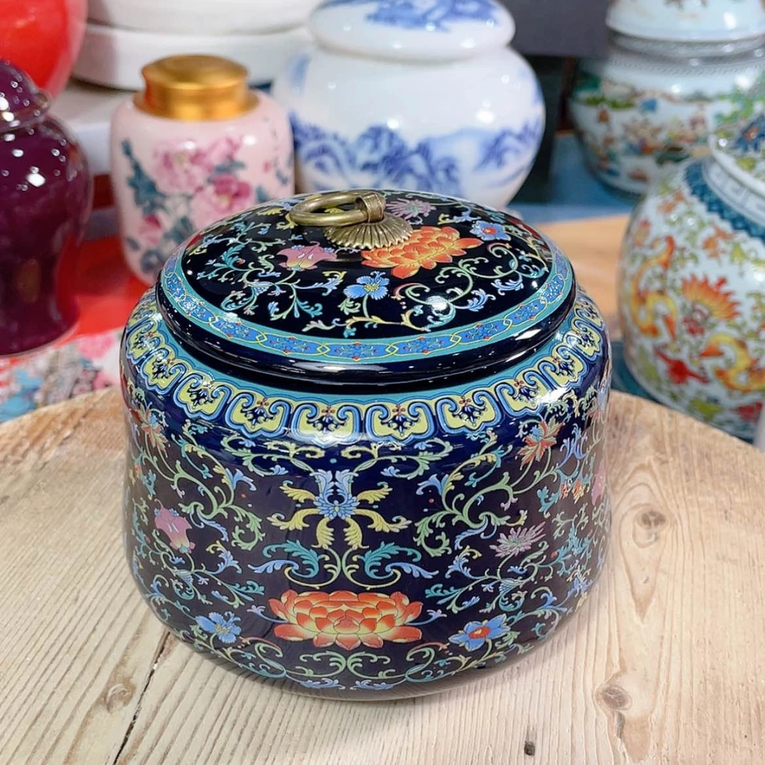 【闪购商品】罐陶瓷茶叶罐密封罐