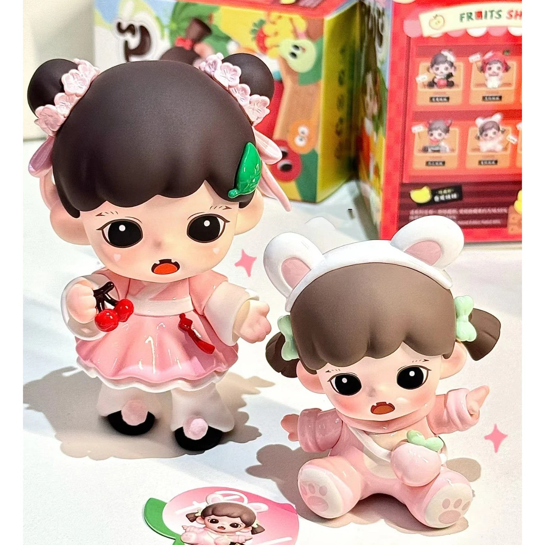我爱吃果果系列盲盒可爱周边潮玩公仔摆挂件女孩礼物