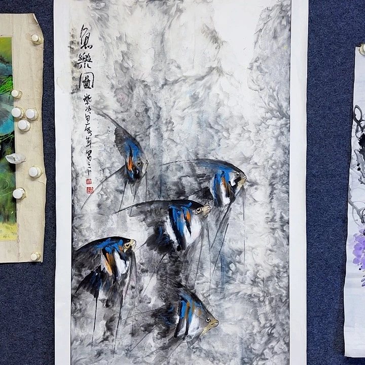 国画国画花鸟画四尺100/50