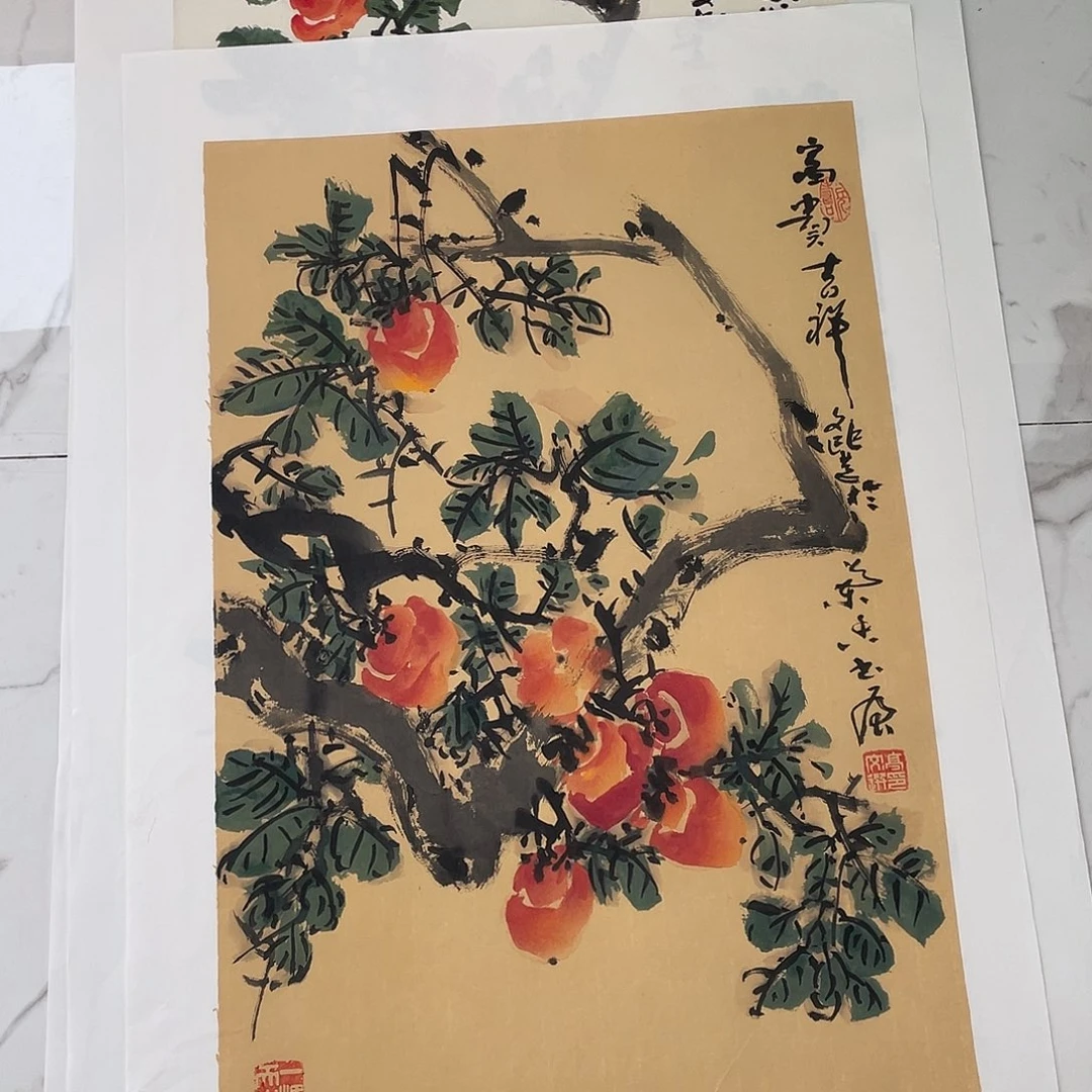 国画国画作品手绘作品