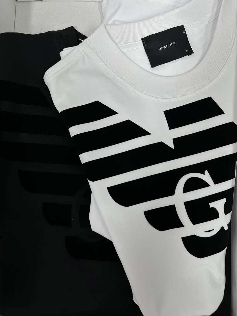 28号链接【植绒老鹰】欧洲站圆领纯棉宽松潮牌情侣同款短袖T恤832