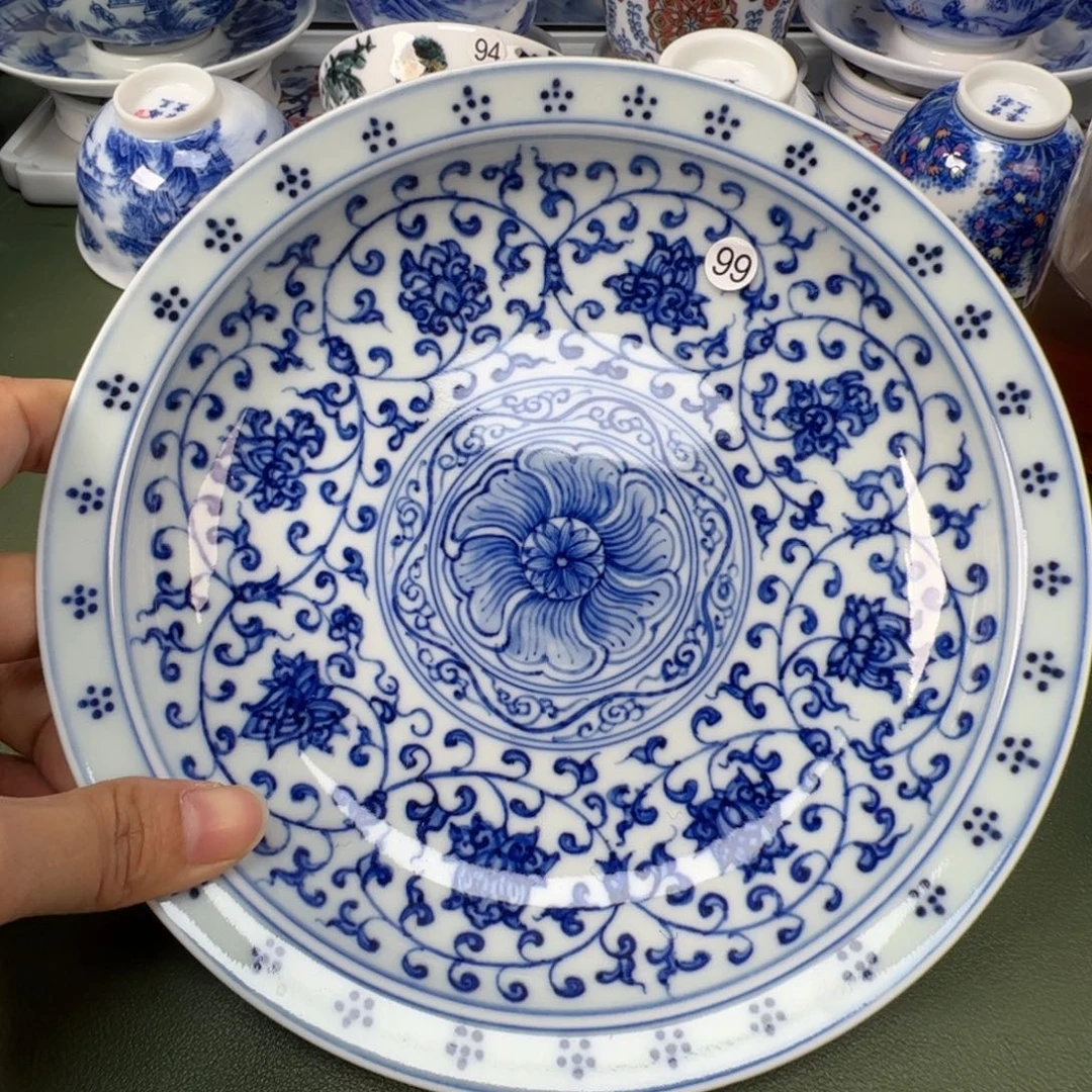 陶瓷景德镇纯手工纯手绘茶具木木99