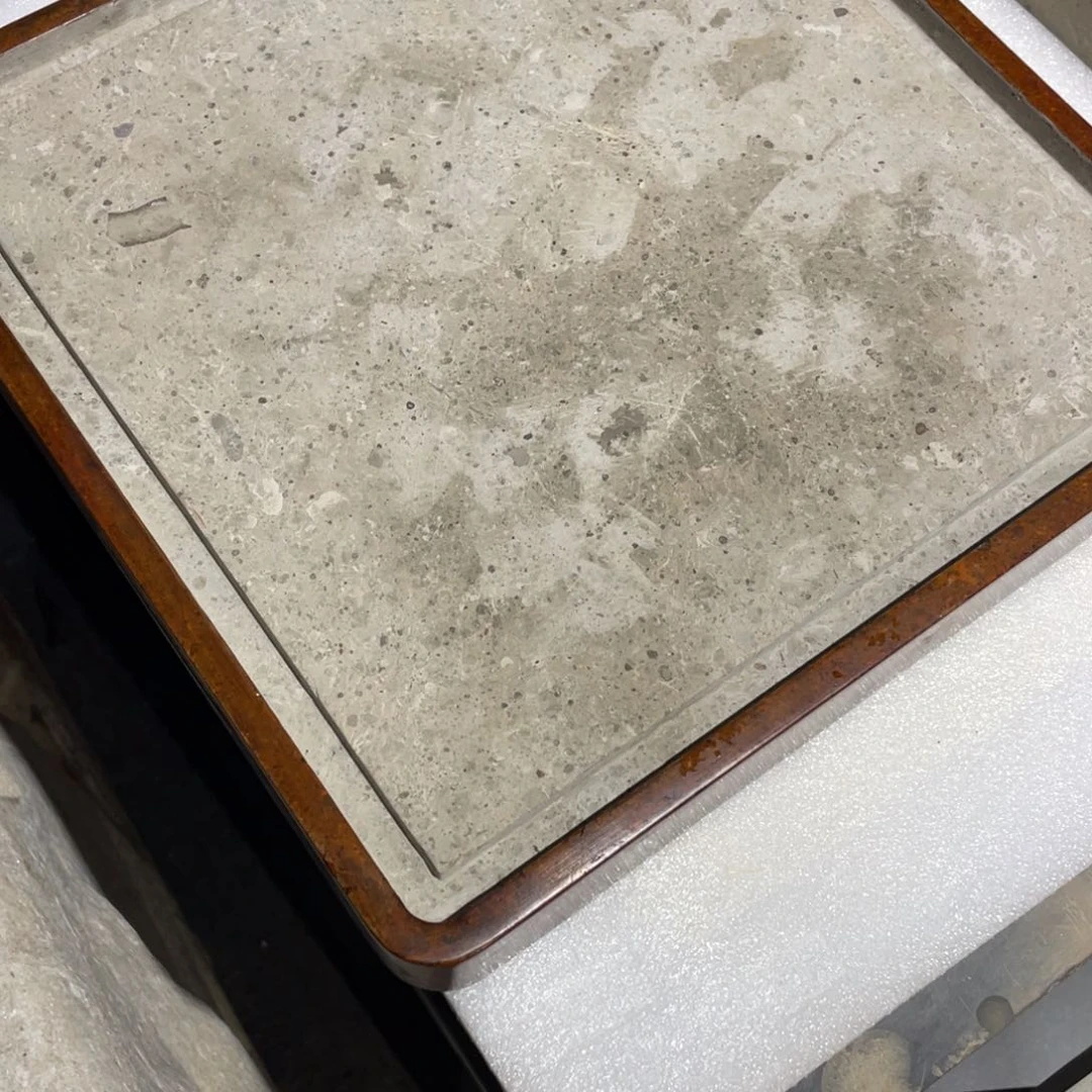 【闪购商品】砖雕一**家金砖吸水茶台