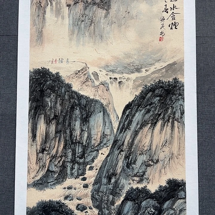 国画书画作品多次