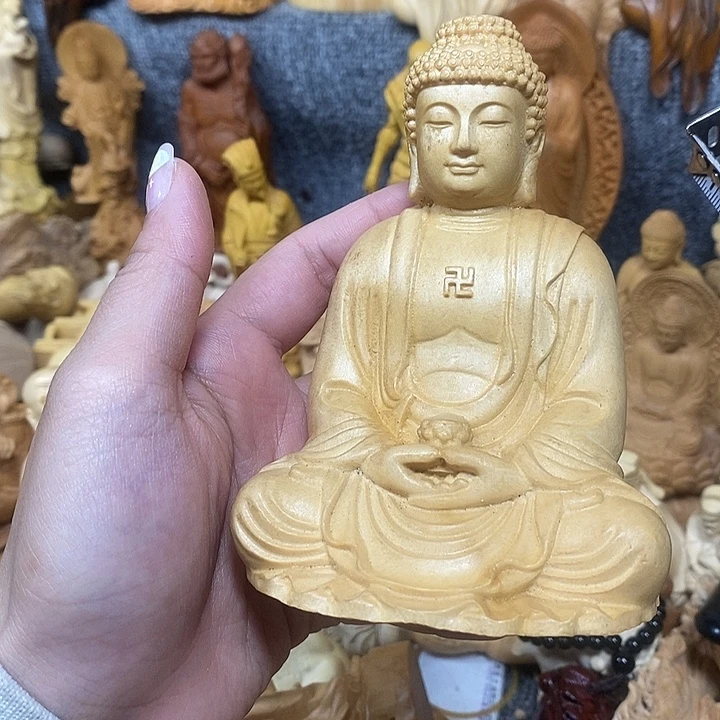 桧木桧木瑕疵释迦摩尼佛